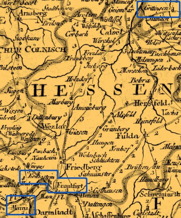 Goettingen_Koenigstein_Mainz_map