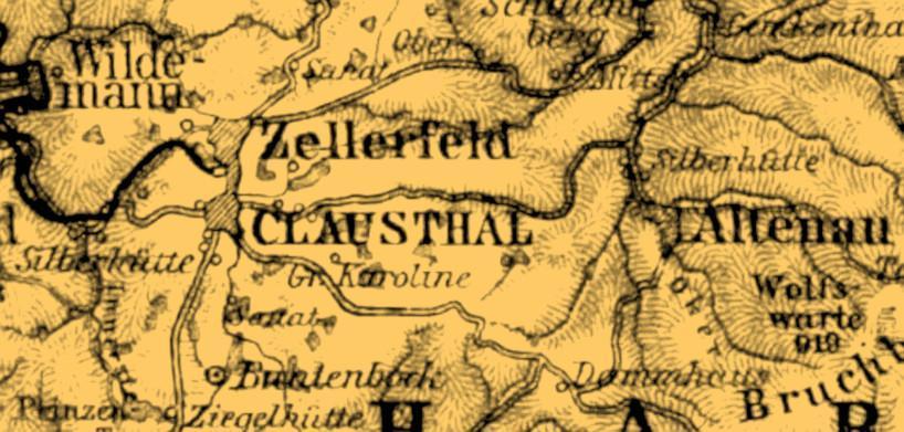 Clausthal_Zellerfeld_map