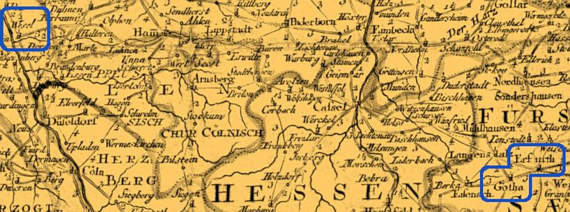 Wesel_Erfurth_map