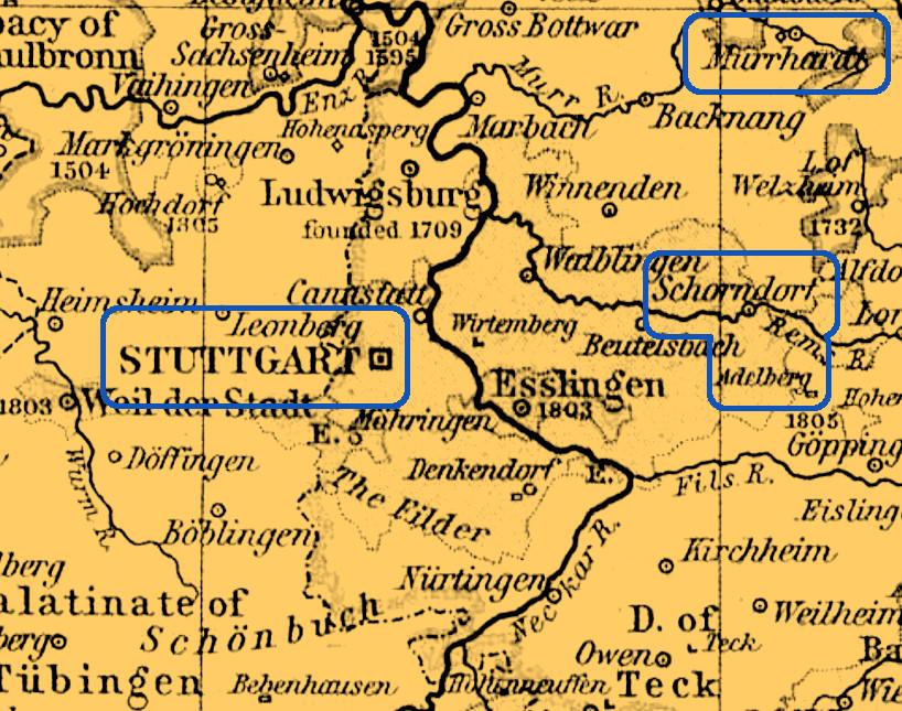Schorndorf_Adelberg_map