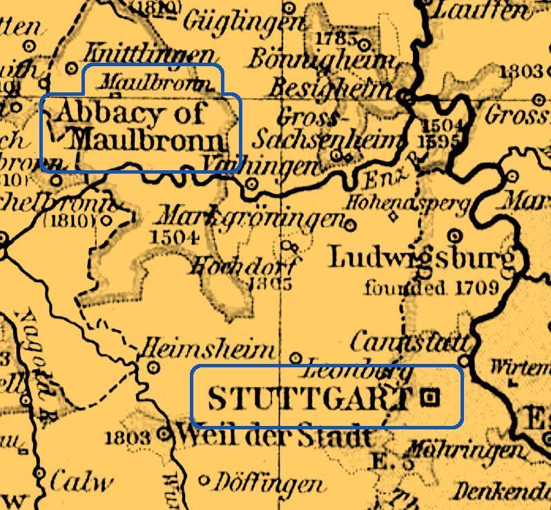 Stuttgart_Maulbronn_map