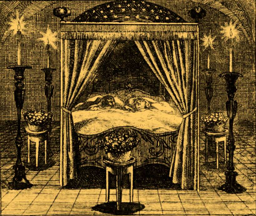 Gramsalbus_monk_virgin_bed