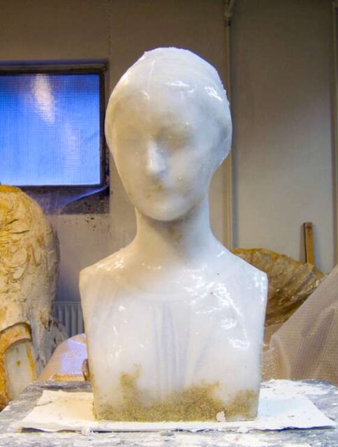 Cast in silicone mould