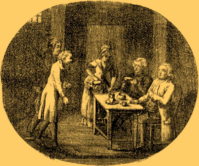 Man_standing_table_men_sitting