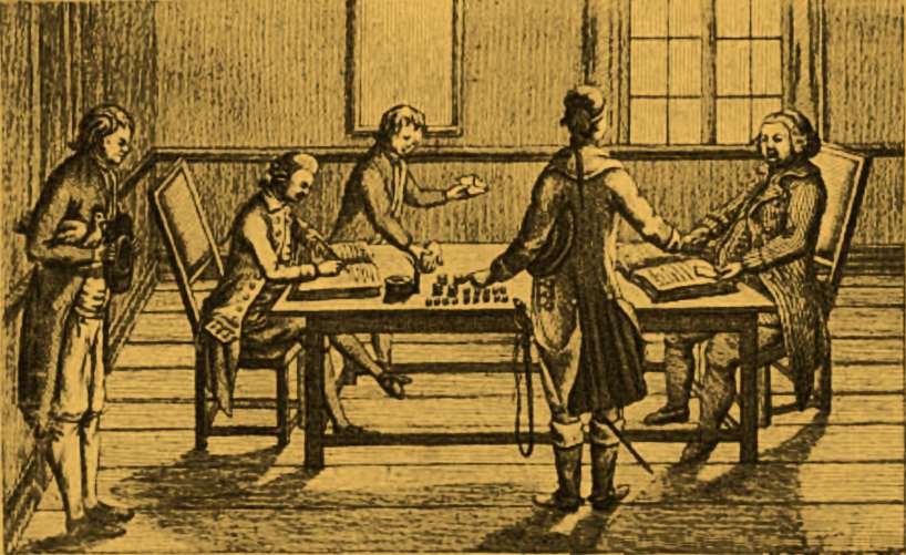 Men_table_paying_debts