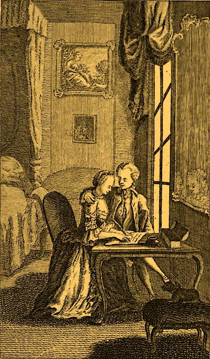 Daughter_writes_letter_with_father