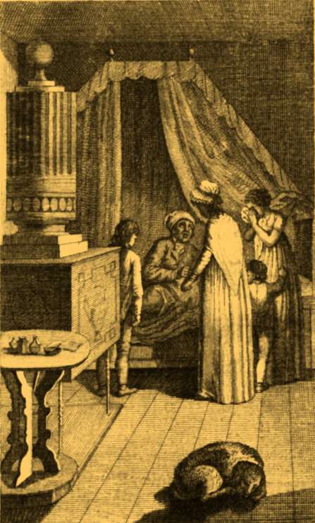 Wife_children_at_deathbed